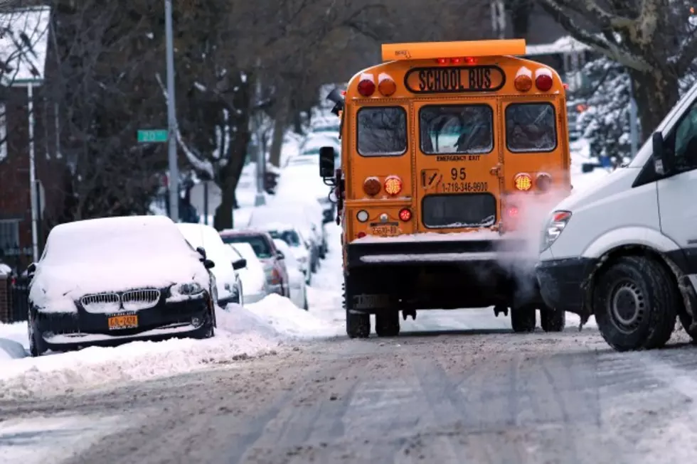 Thursday Snow Creates School Delays, Covers Roads