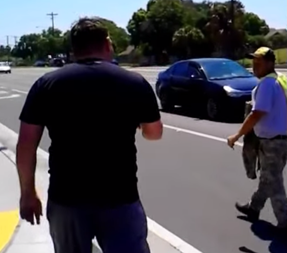 Army Officer Confronts Fake Veteran Who Was Panhandling [VIDEO]