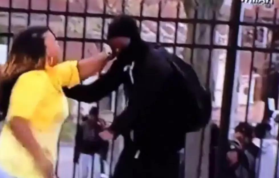 Baltimore Mother Beats Son On National TV After She Caught Him Rioting [VIDEO]