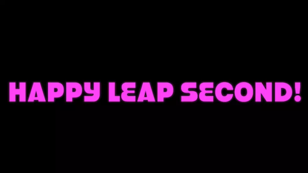 Epic &#8216;Leap Second&#8217; Celebration [Video]