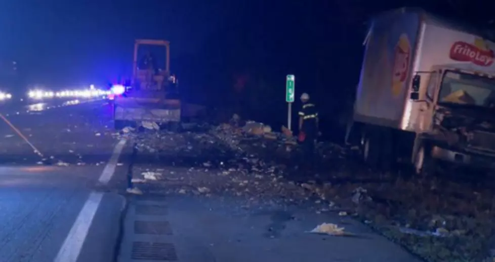 Parts of I-95 Were Shut Down After Beer Truck Hits Frito-Lay Truck