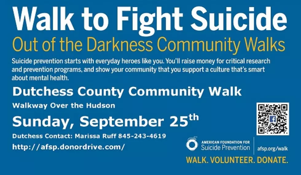 Out of the Darkness Walk For Suicide Prevention at Walkway Over the Hudson