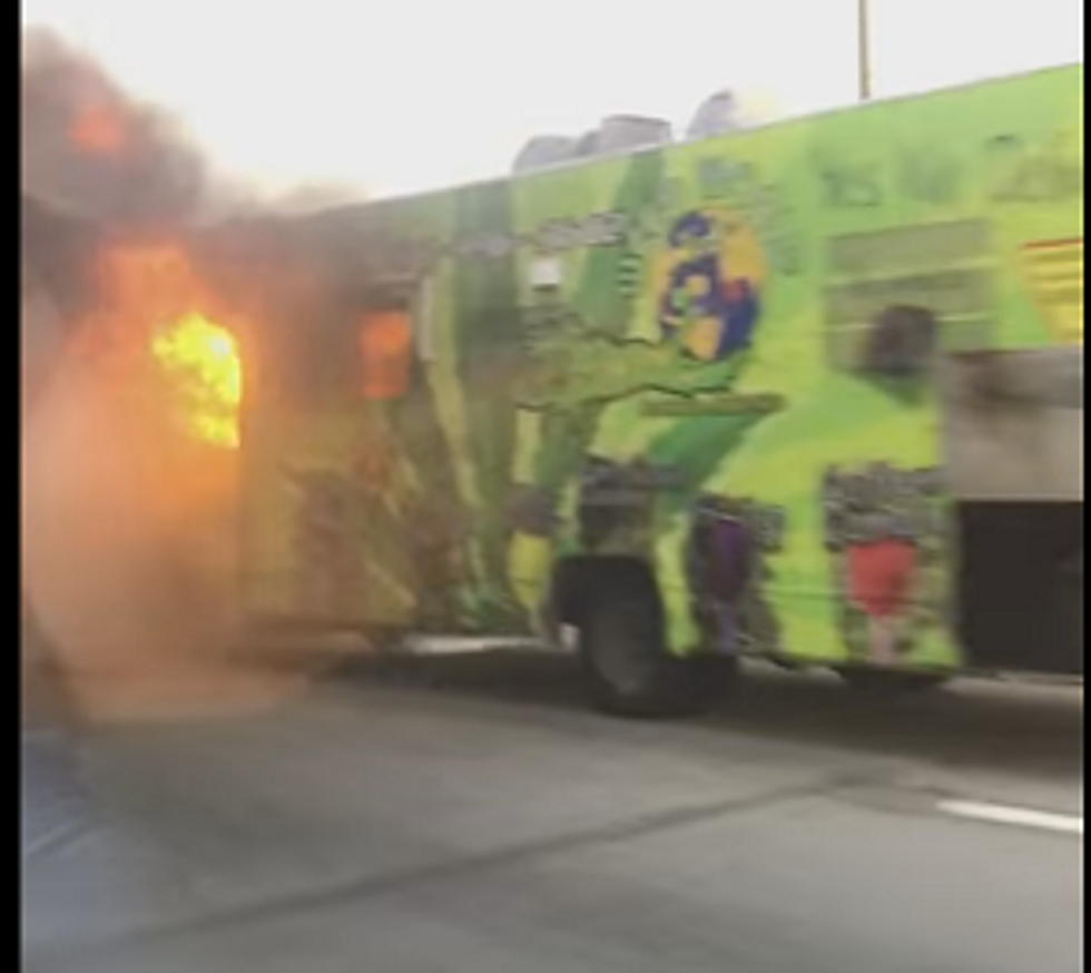 Truck Full of Weed Candy Bursts into Flames in New Jersey