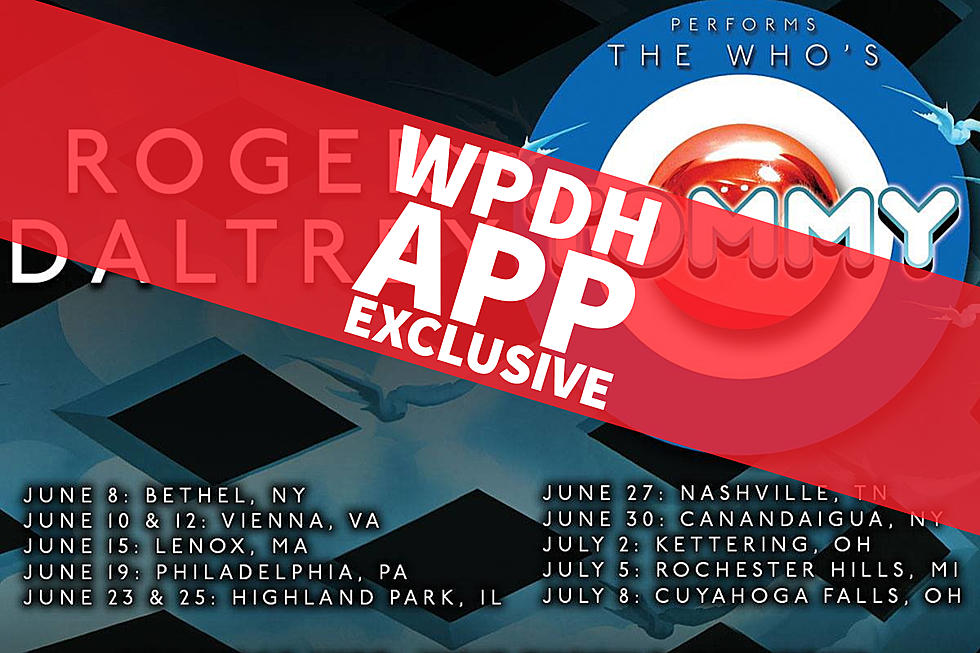 Surprise WPDH App Contest for Roger Daltrey Tickets