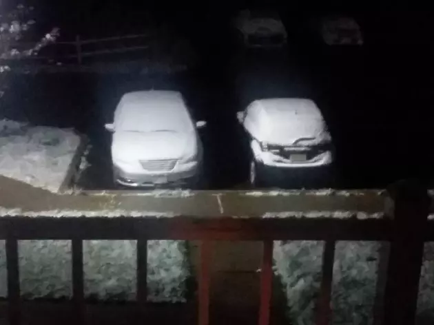Some Hudson Valley Towns Woke Up to Snow on Thursday Morning