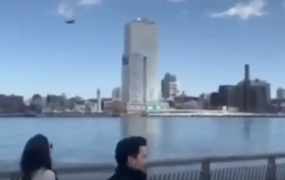 This Anti-COVID Drone Over New York City Will Tell You to Go Inside [VIDEO]