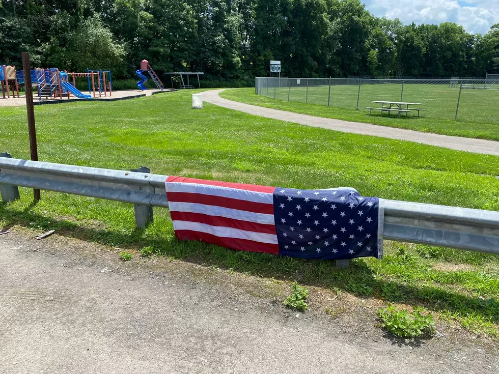 American Flag Found in Dutchess County Soaked in Urine and Feces