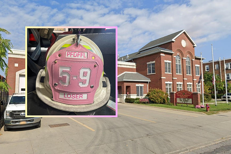 Poughkeepsie Fireman Punished By Being Forced to Wear Pink Helmet