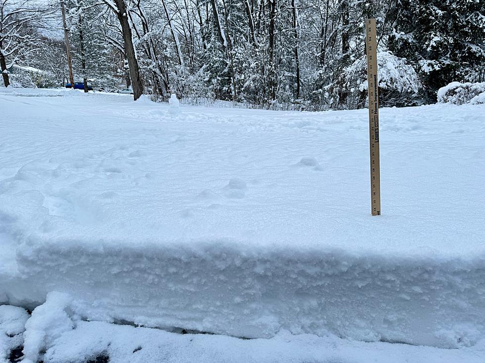 Hudson Valley Snowfall Totals Show Up to 18 Inches in Some Areas