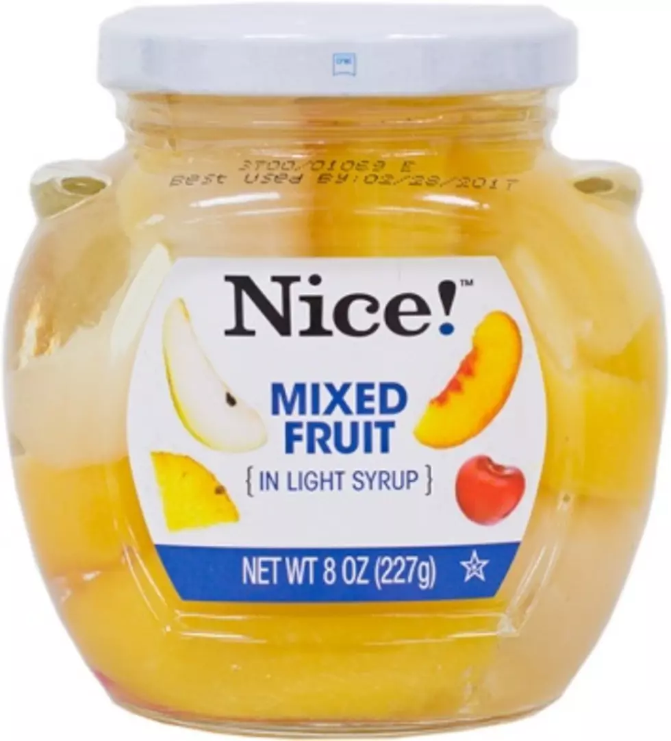 Jarred Peach and Mixed Fruit Recall