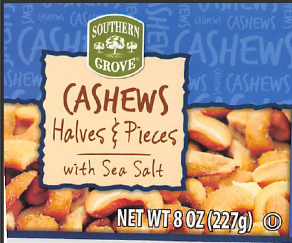 Cashews Recalled Due to Glass