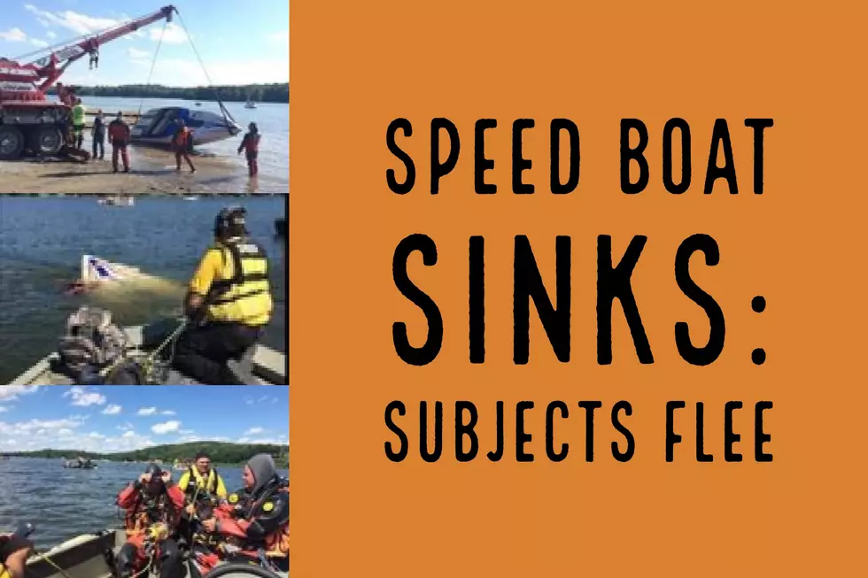 Sunken Speed Boat Recovered in Sullivan County