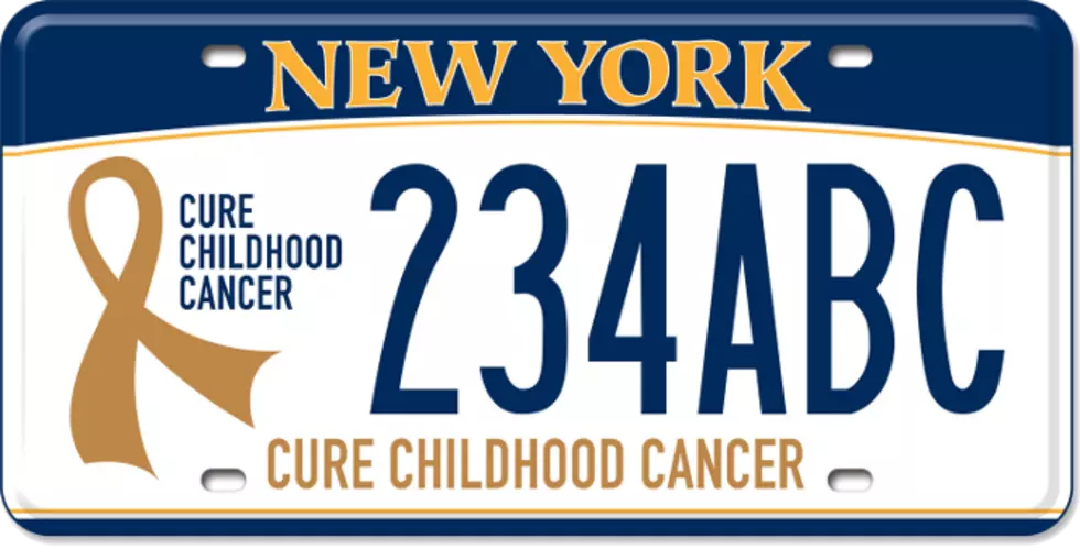 Childhood Cancer Awareness License Plates