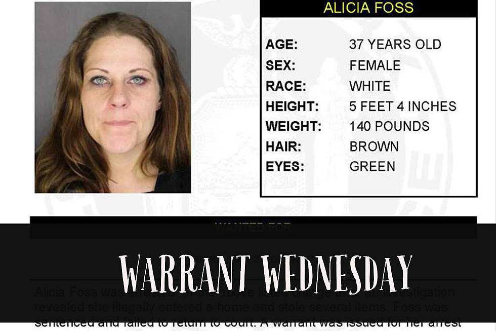 Warrant Wednesday: Ulster County Woman Wanted For Burglary