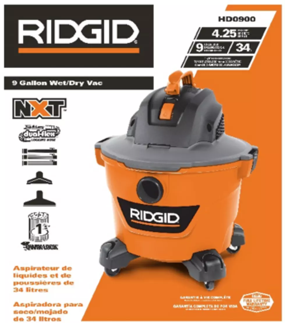Recall on Wet/Dry Vacuums Sold Exclusively at Home Depot