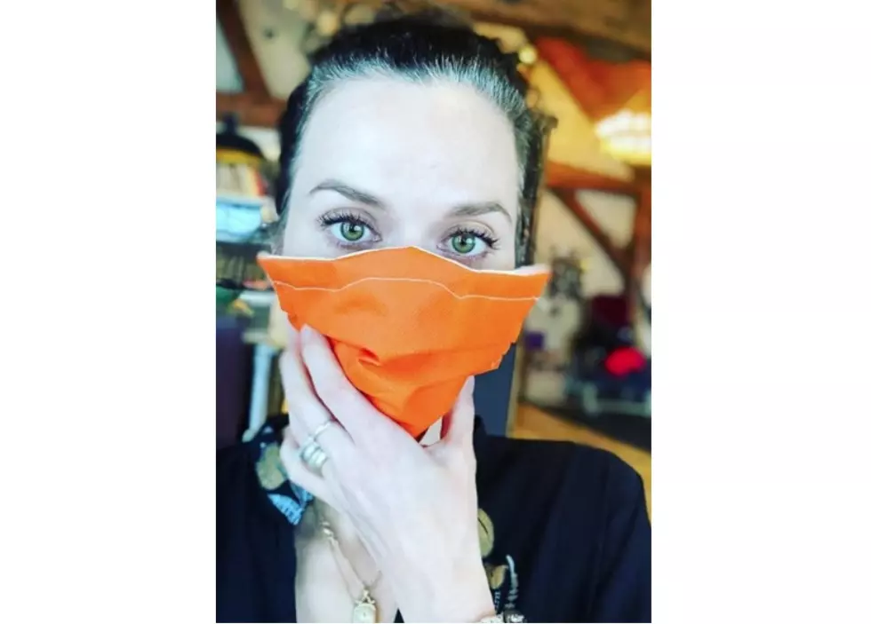 Hilarie Burton Encourages Hudson Valley to Make Masks
