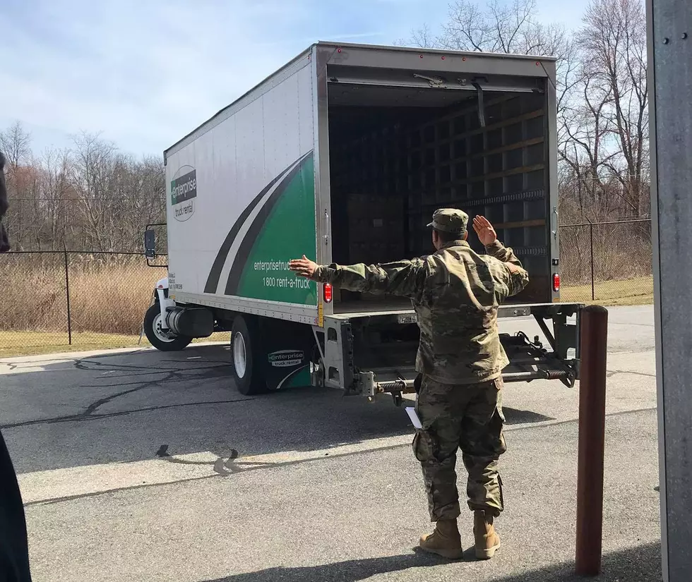 National Guard Delivers Supplies to Dutchess County
