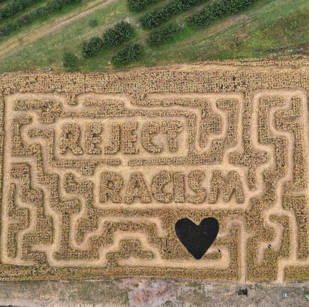 Dutchess County Corn Maze Shares Important Message