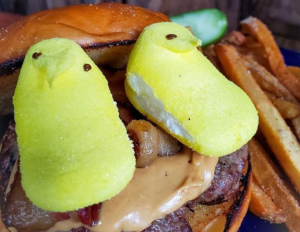 Enjoy a Peeps-Topped Burger in Kingston