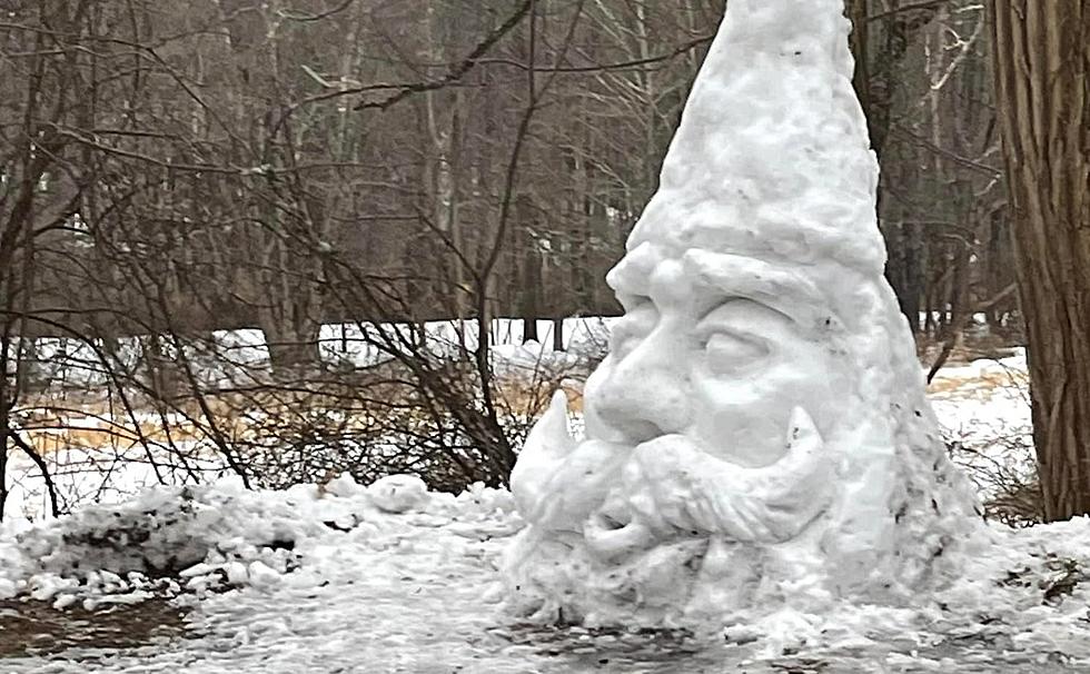 Magical Snow Gnome Appears in Rock Tavern, NY