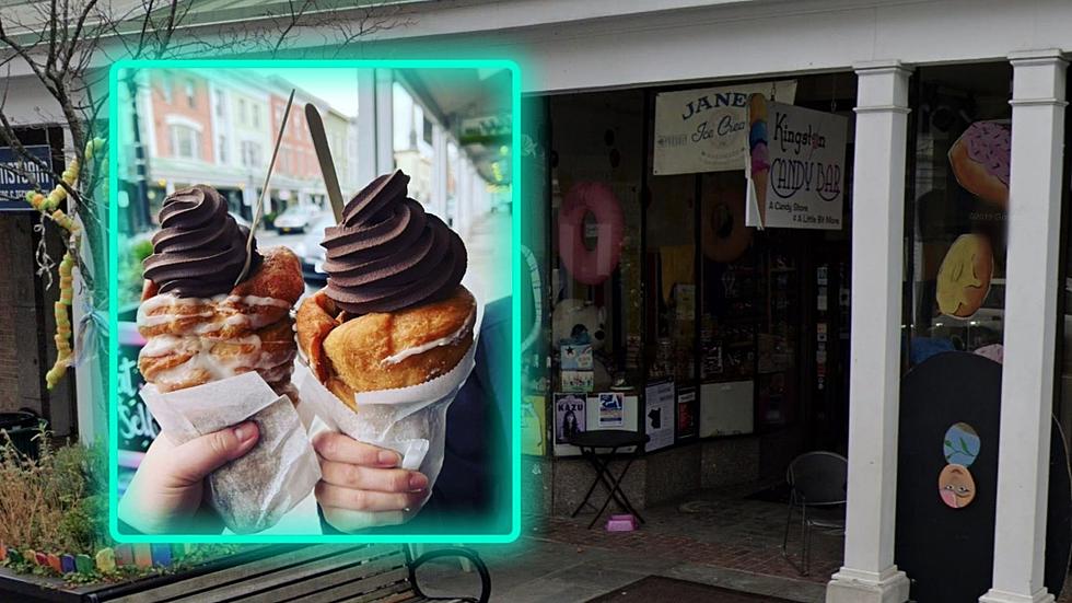 Kingston Candy Bar Has Us Screaming for Donut Ice Cream Cones