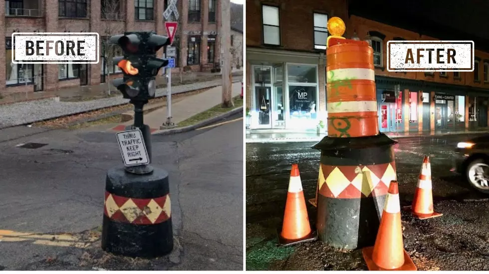 Historic Beacon, NY, Landmark Damaged During Road Work