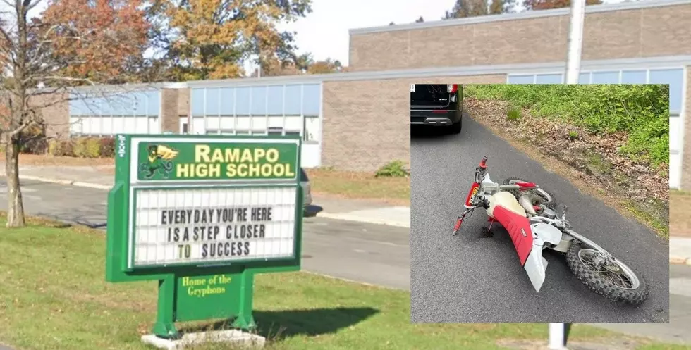 Ramapo Student Drives Motorbike Through the School's Hallways