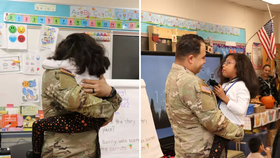 See Heartwarming Military Family Reunion at Newburgh, NY School