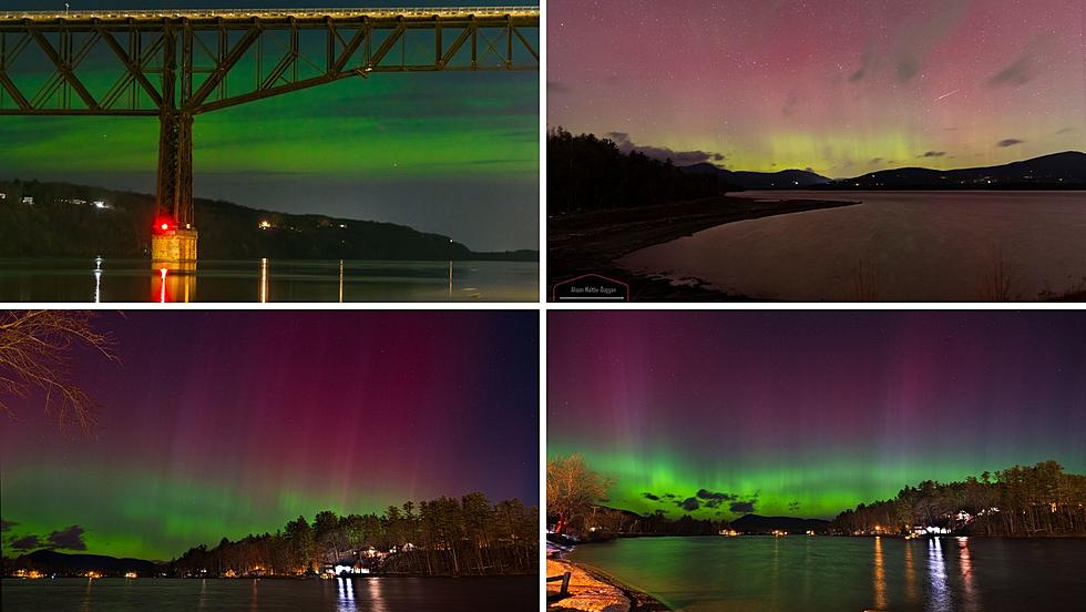 Fotógrafos capturan impresionantes auroras boreales en el cielo del Hudson Valley