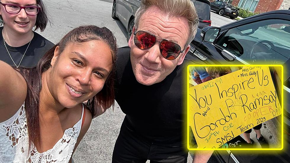 Gordon Ramsay Stops to Meet Saugerties, NY Students and Teacher