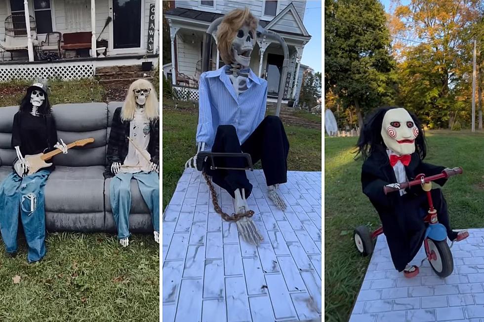 Upstate New York 'Skeleton House' Offer Haunted Hayrides