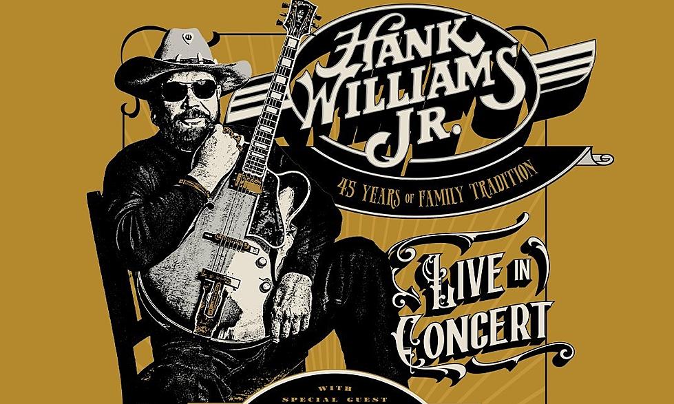 Hank Williams Jr Celebrates 45 Years Of Music With June Concert; Enter To Win
