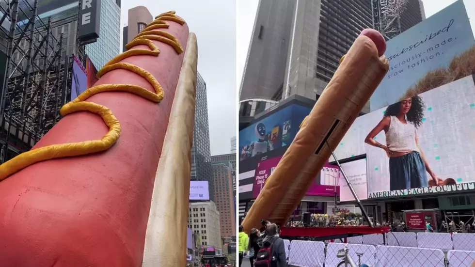Record Breaking 65-Foot-Long Wiener Turns Up in New York City