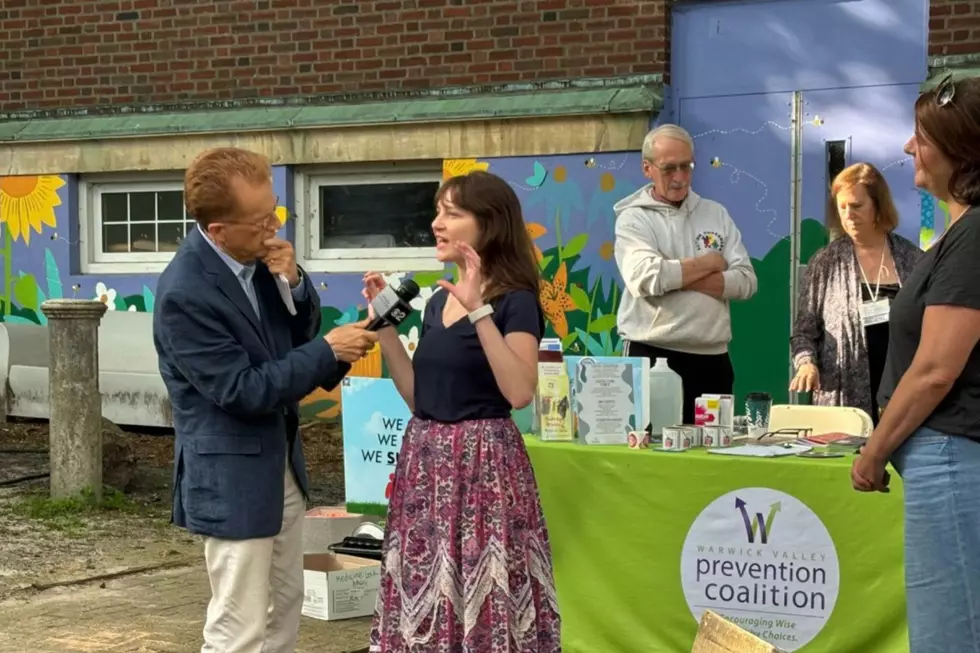 New York News Weatherman Visits Community Day in Warwick