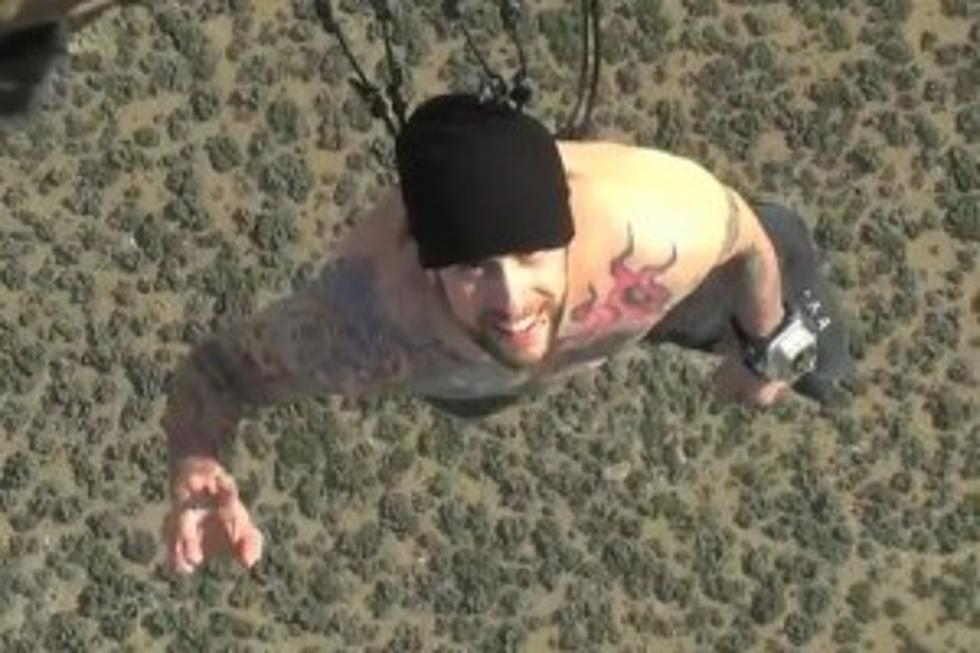 Man Hangs From Hot Air Balloon By His Skin – Ouch