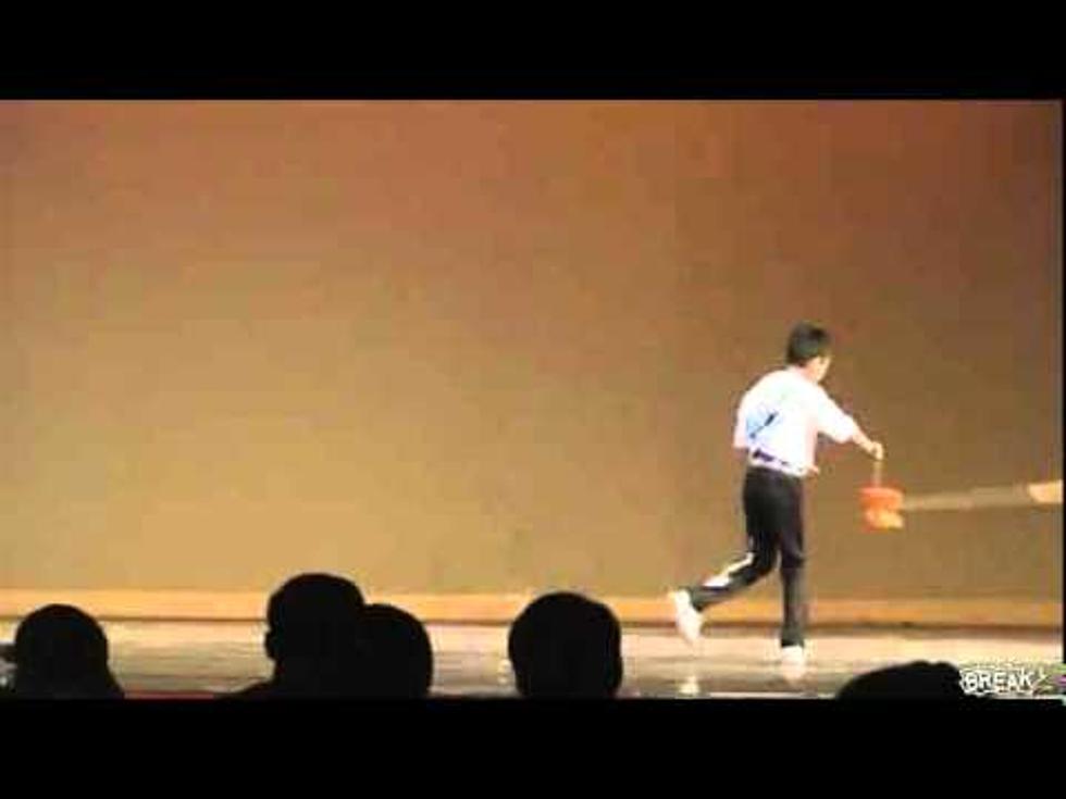 Kid Does Amazing Diabolo Juggling Act