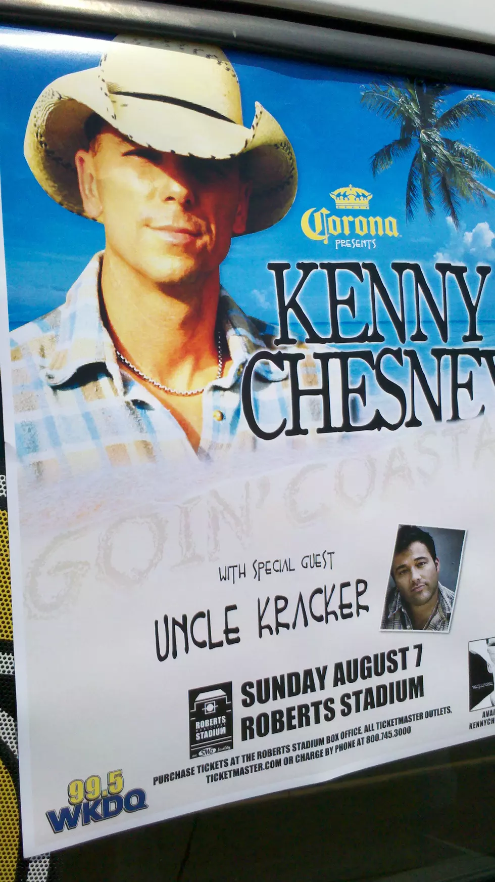Free Lunch Friday And Kenny Chesney On-Sale At Roberts Stadium