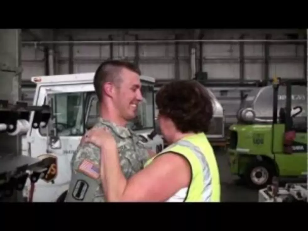 Young Soldier Surprises His Mom At Work