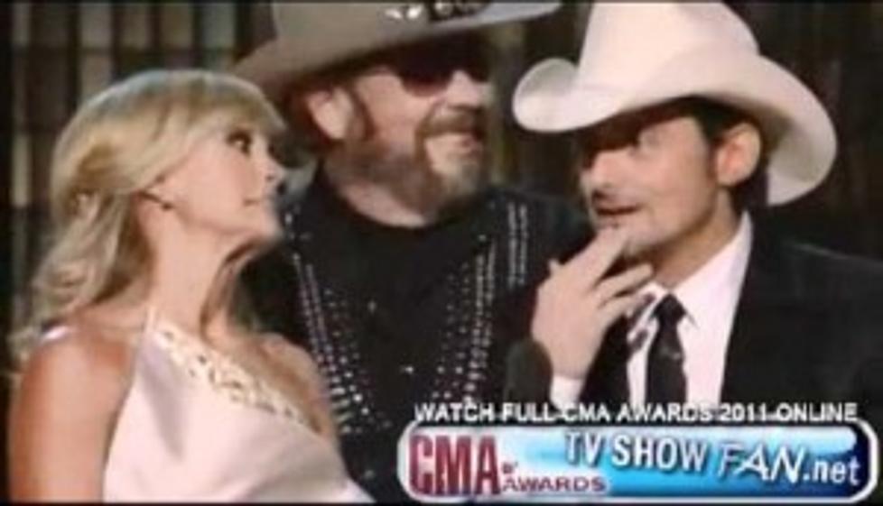 Brad, Carrie And Hank Jr. Shine in CMA Opening [Video]