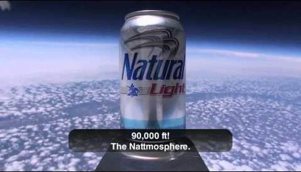 First Beer In Space – Natural Light [Video]