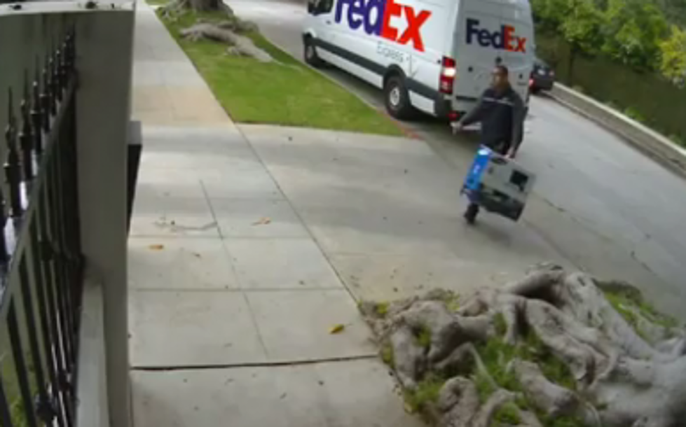 Baby Boy Finds “FedEx Delivery Goes Terribly Wrong” [VIDEO]