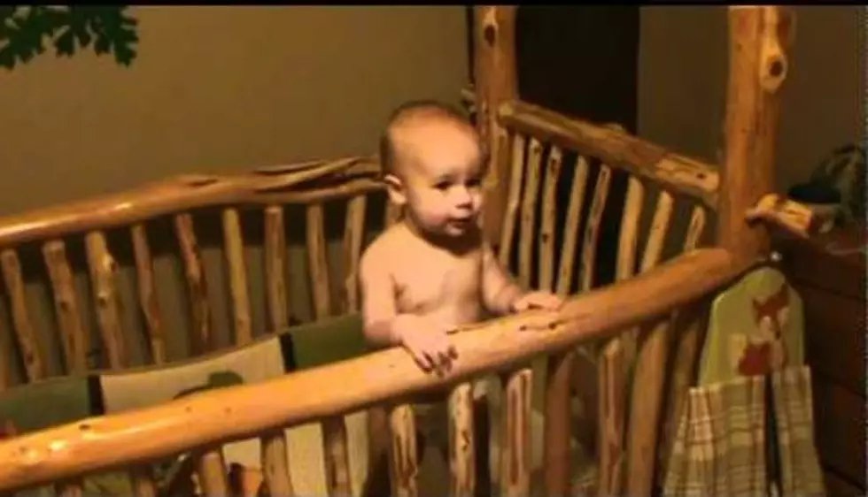 Eric Church’s ‘Creepin’ Gets Baby Bustin’ It in His Crib [Video]
