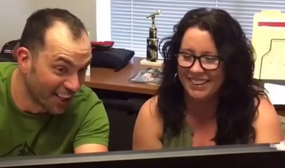 Dave and Leslie React to the New Insane Inflatable Course [VIDEO]