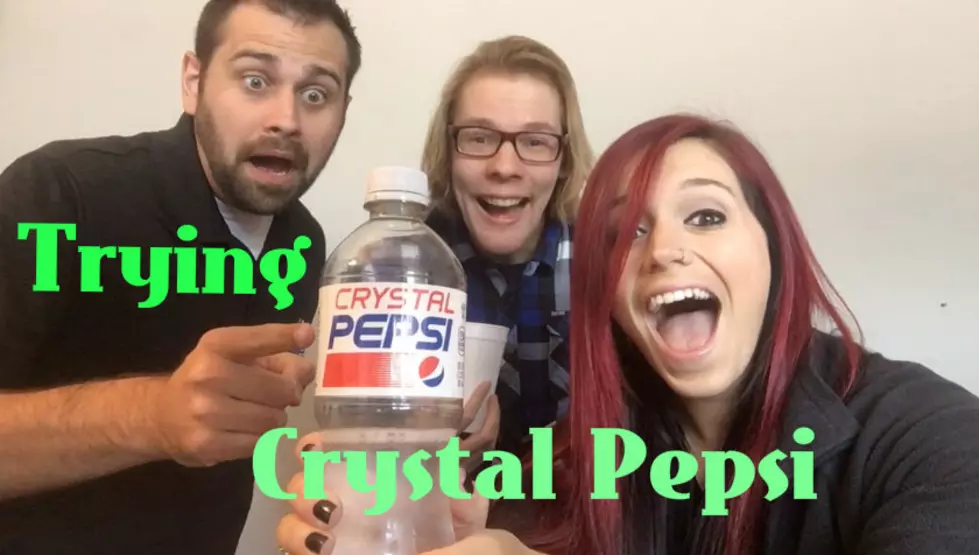 Taste Testing Crystal Pepsi [VIDEO]
