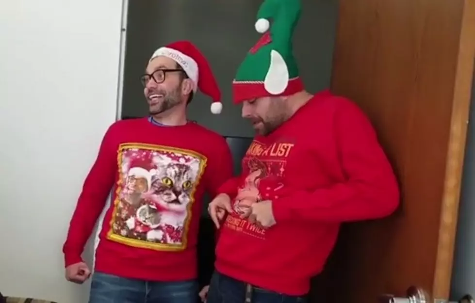 Ugly Sweater Contest: Who Wore It Better? [VIDEO]