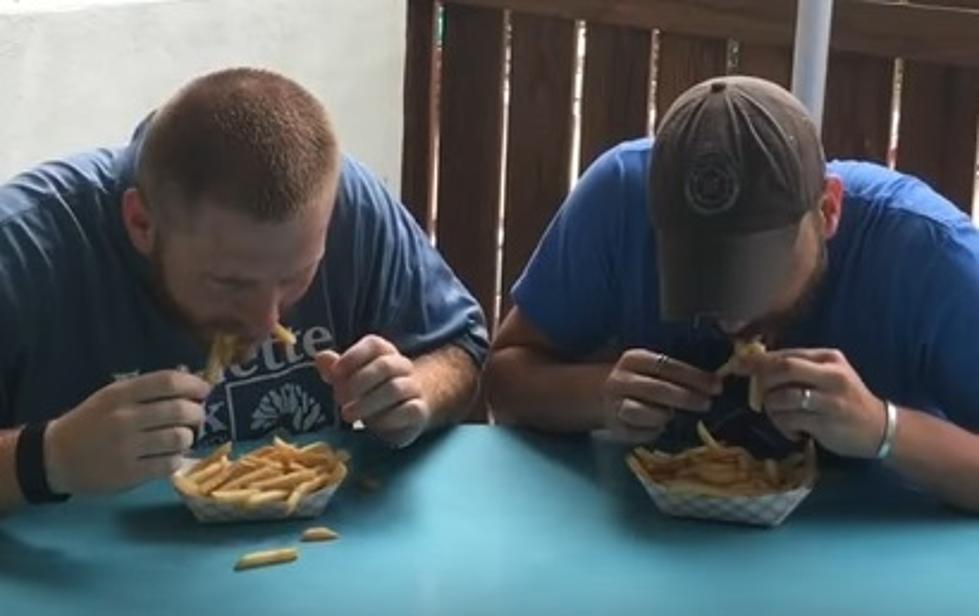 How Did Dave Do In a French Fry Eating Contest? [FUNNY VIDEO]