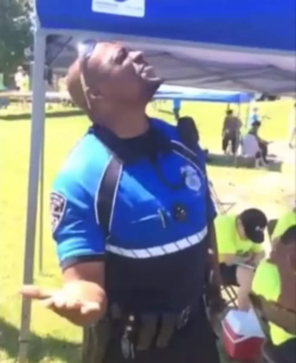 Evansville Police Officer is Scared of a Little Worm in Hilarious Video! [WATCH]