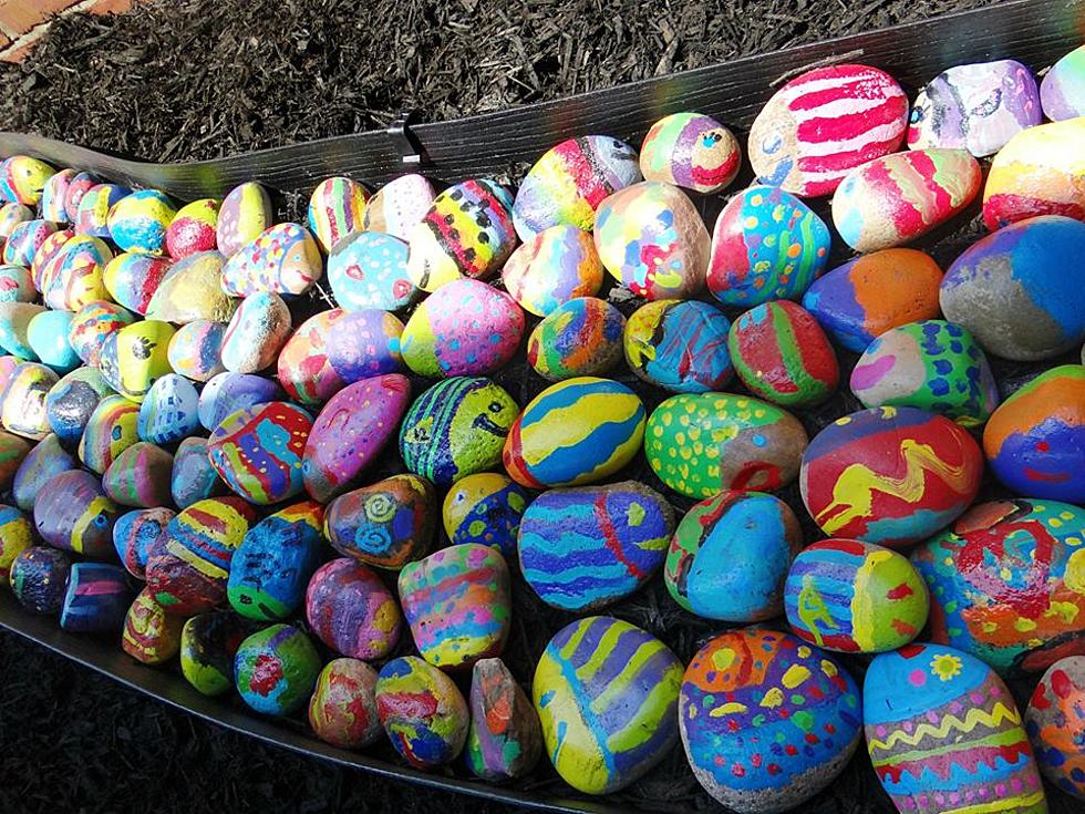 Sharon Elementary School in Newburgh, Has Students Paint Rocks for Meaningful Art Project!