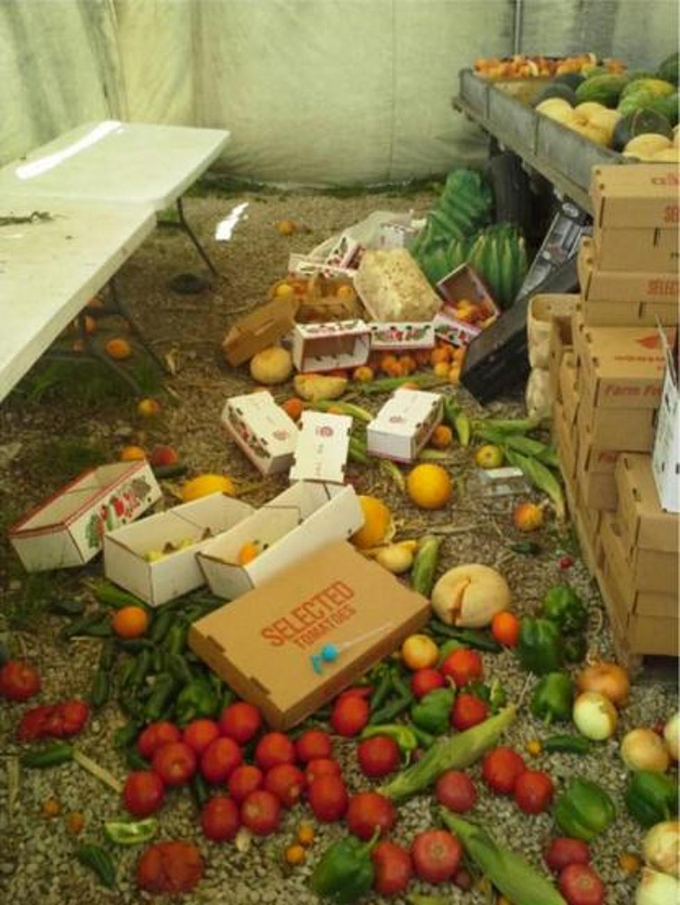 Henderson Produce Stand Vandalized, Reward Offered for Information Leading to Arrest!