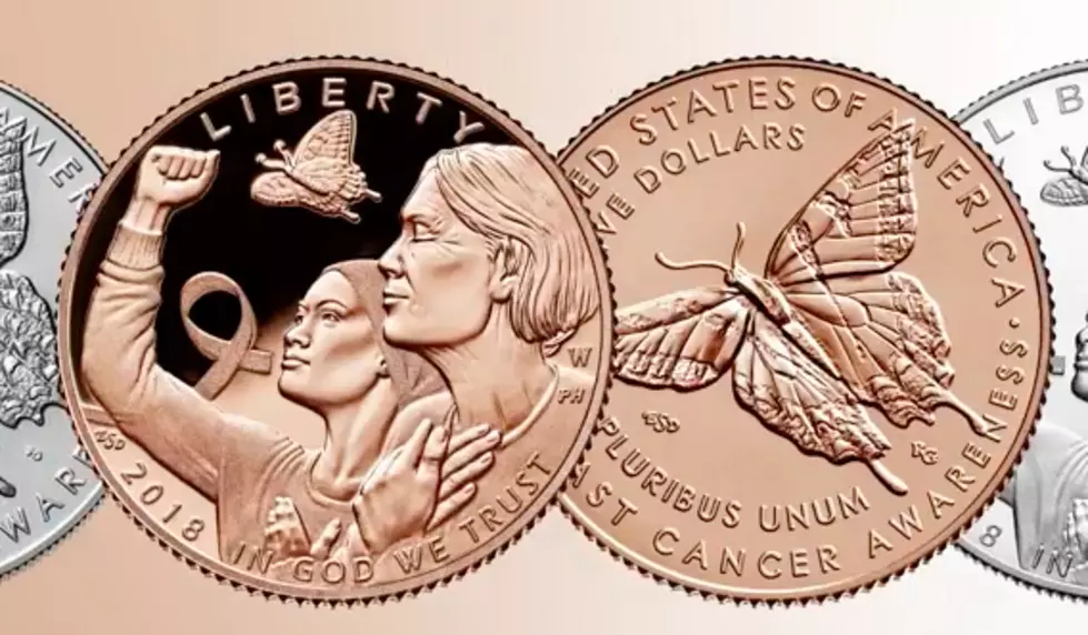 US Makes First Ever Pink Coin to Raise Money for Breast Cancer Research